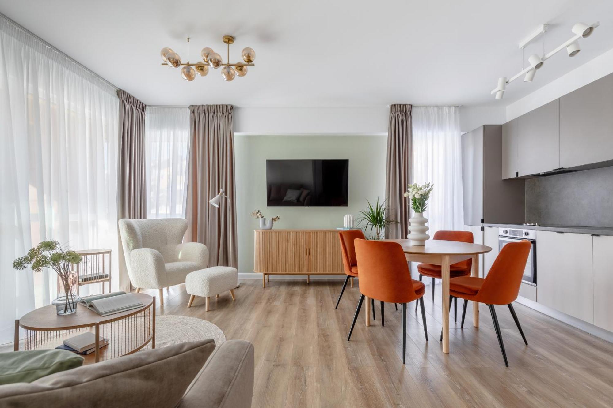 Dream Garden Apartment With Free Parking 锡纳亚 外观 照片